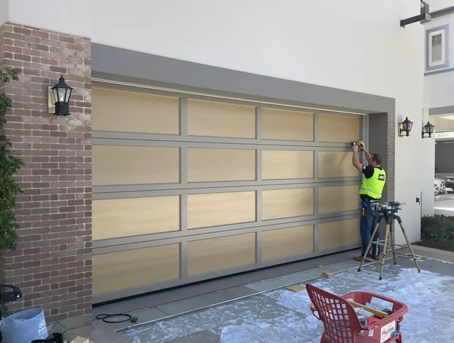 Garage door replacement service by Stanton Garage Door Repair in Stanton