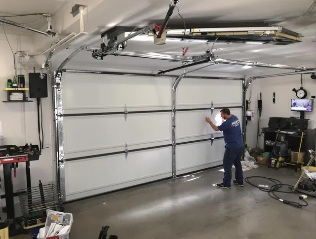 Professional garage door repair service by Stanton Garage Door Repair in Stanton