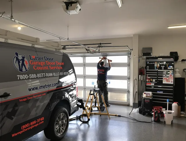 Stanton Garage Door Repair team performing same-day garage door repair in Stanton